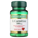 Nature's Bounty L-Carnitine 500mg 30 Tablets