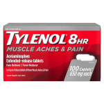 TYLENOL®  8 HR Muscle Aches & Pain  100Caplets