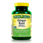 Spring Valley Ginger Root Capsules 550 Mg 100 Capsules