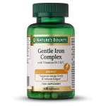 Nature's Bounty Gentle Iron with Vitamins 100 Capsules