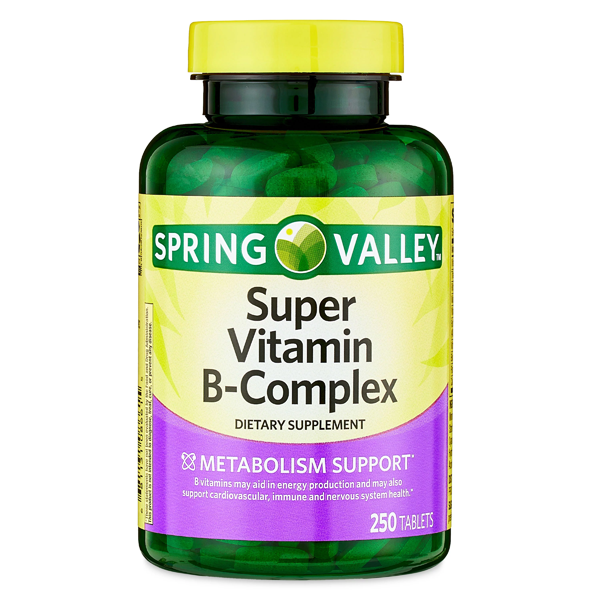 Spring Valley Super B-Complex Tablets 250 Tablets – UK DIRECT BD