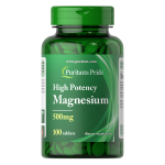 Puritan's Pride High Potency Magnesium 500mg  100 Tabltes
