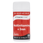 Vitamin Store Multivitamins + Iron 180’s