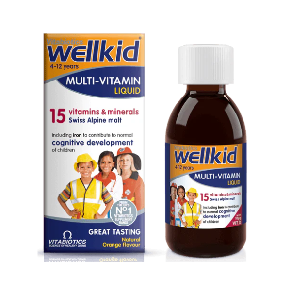 1 (14) Vitabiotics Wellkid Multivitamin Liquid 150ml - Image 1