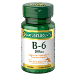 Nature's Bounty Vitamin B-6 100mg 100 Tablets