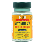 Holland & Barrett Vitamin D 4000 I.U. 100ug 120 Tablets