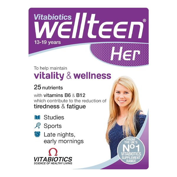 Vitabiotics Wellteen Her 28 Tablets