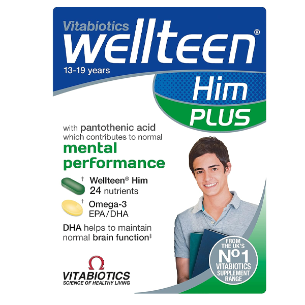Vitabiotics Wellteen Him Plus 56 Tablets