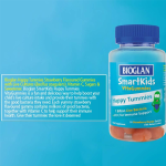 Bioglan SmartKids Happy Tummies 30 Strawberry Flavour Gummies - Image 3