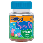 Vitabiotics Wellkid Peppa Pig Omega 3 Orange Flavour 30 Jellies