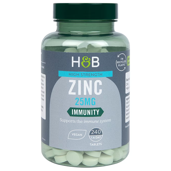 Holland & Barrett Zinc 25mg 240 Tablets