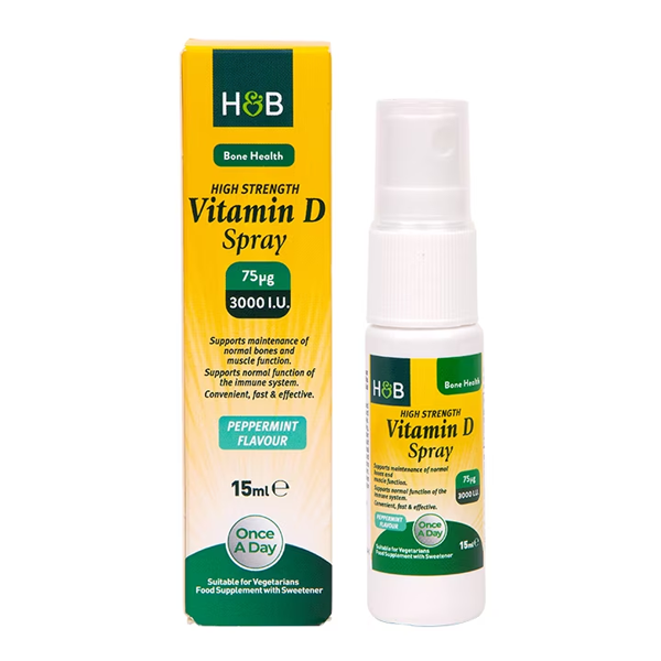 Holland & Barrett Vitamin D Spray 3000 I.U. 75ug 15ml