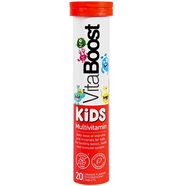 Vitaboost Kids Multivitamin Effervescent 20 Tablets