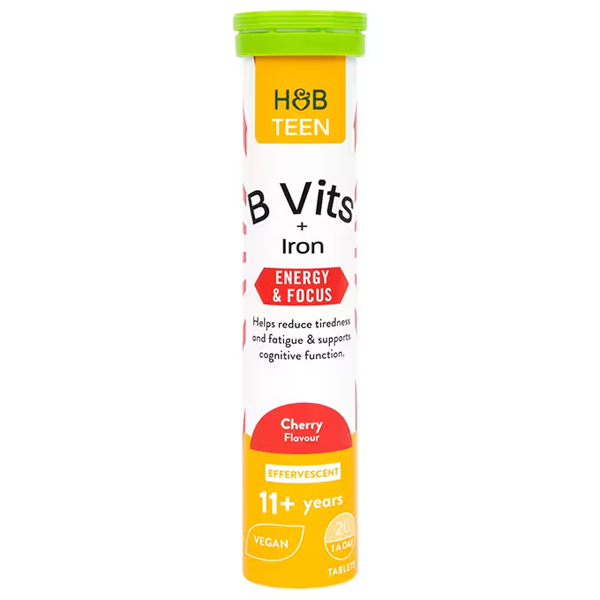 Holland and Barrett Teens Energy & Focus 20 Effervescent