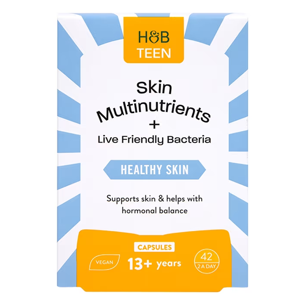 Holland and Barrett Teen Skin Health 42 Capsules