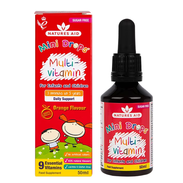 Nature's Aid Multi Vitamin Drops Orange 50ml