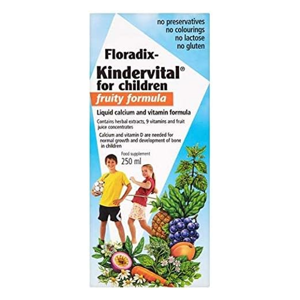 Floradix Kindervital Fruity Multivitamin Formula 250ml