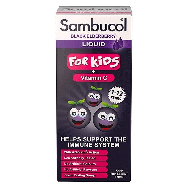 Sambucol Black Elderberry Liquid For Kids 120ml