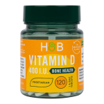 Holland & Barrett Vitamin D3 400 I.U. 10ug 120 Tablets - Image 2