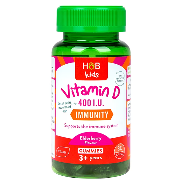 Holland & Barrett Kids Vitamin D 10µg 30 Gummies