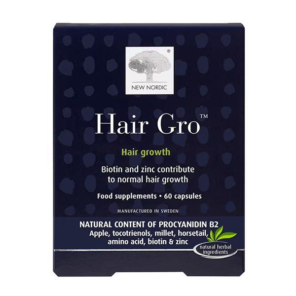 New Nordic Hair Gro 60 Tablets