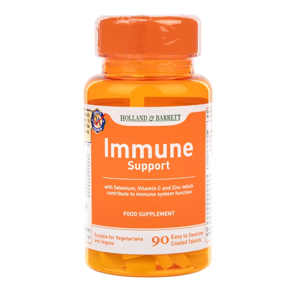Holland & Barrett Vitamin C Timed Release with Rose Hips 100 Tablets 500mg