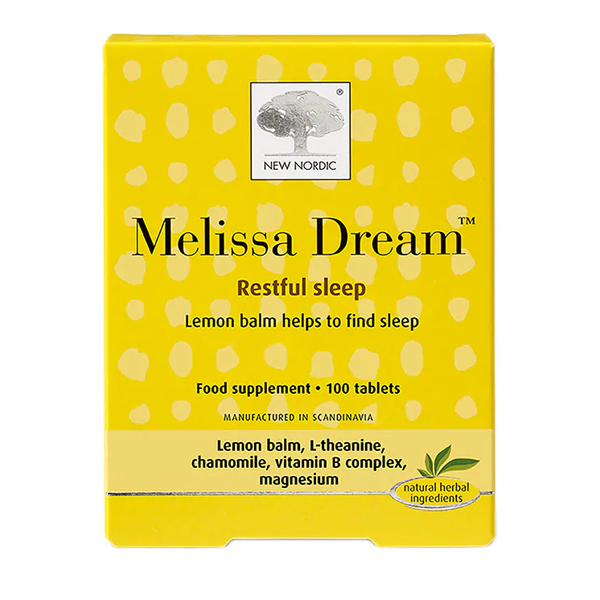 New Nordic Melissa Dream 100 Tablets