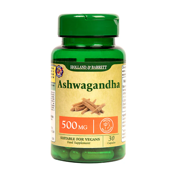 Holland & Barrett Ashwagandha 500mg Capsules