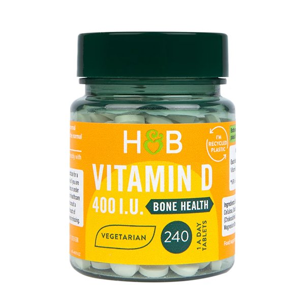 Holland & Barrett Vitamin D3 1000 I.U. 25ug 90 Tablets