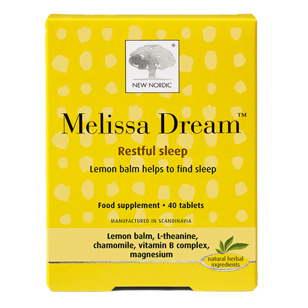 New Nordic Melissa Dream 40 Tablets