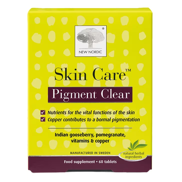 New Nordic Pigment Clear 60 Tablets
