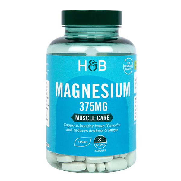 Holland & Barrett Magnesium 375mg 180 Tablets