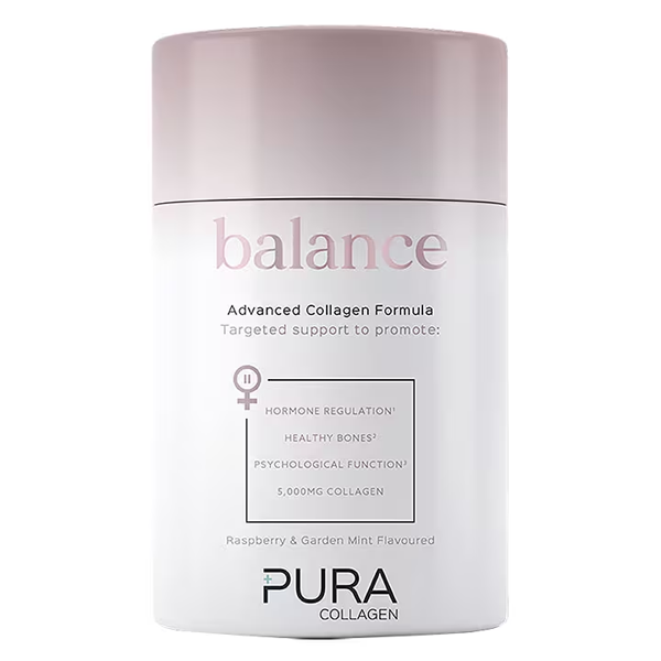 Pura Collagen Advanced Formula Raspberry & Garden Mint 224g