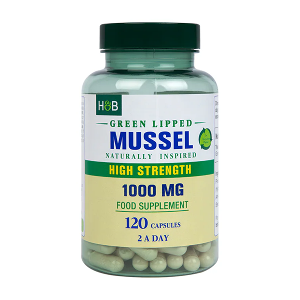 Holland & Barrett Green Lipped Mussel 120 Capsules