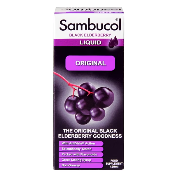 Sambucol Original Black Elderberry Formula 120ml
