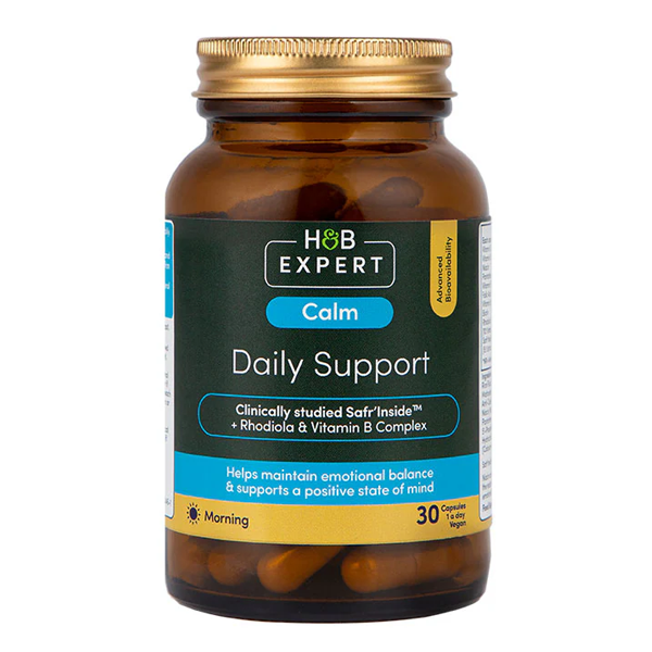 H&B Expert Calm Daily Support Saffron 30 Capsules