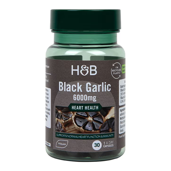 Holland & Barrett Black Garlic 6000mg 30 Capsules