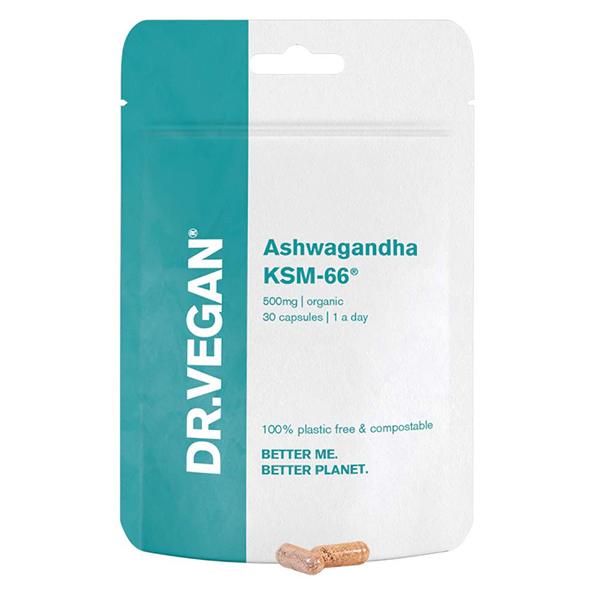 DR.VEGAN Ashwagandha KSM-66 500mg 30 Capsules