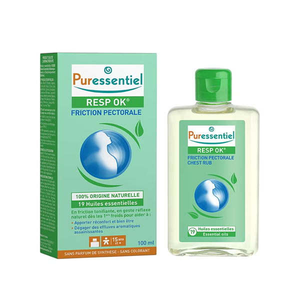 Puressentiel Resp OK® Natural Chest Rub with 19 Essential Oils 100ml