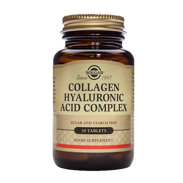 Solgar Collagen Hyaluronic Acid Complex 30 Tablets