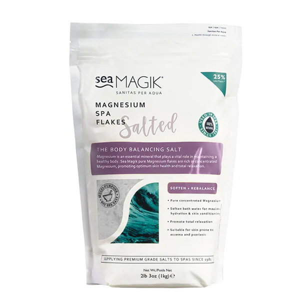 Sea Magik Salted Magnesium Spa Flakes 1Kg