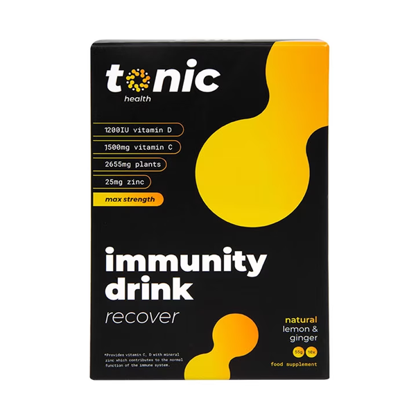Tonic Health High Dose Immunity Drink Lemon & Honey Flavour 10 Sachets