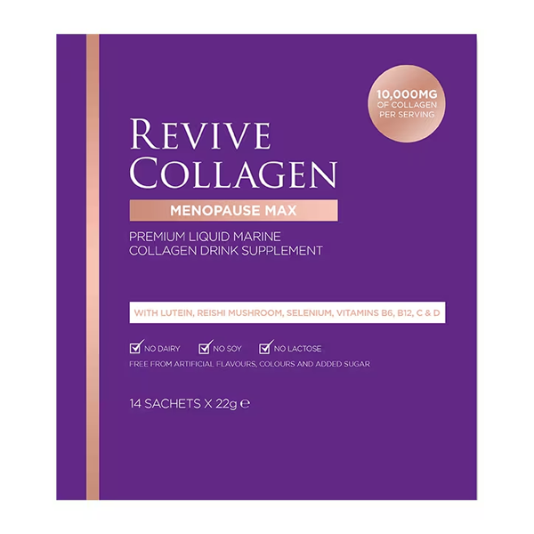 Revive Collagen Menopause Max Hydrolysed Marine Collagen 10,000mgs 14 Days Supply