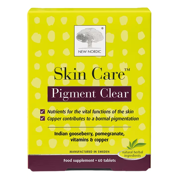 New Nordic Pigment Clear 60 Tablets