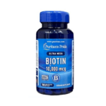 Puritan's Pride Biotin 10000mcg 100 Softgels