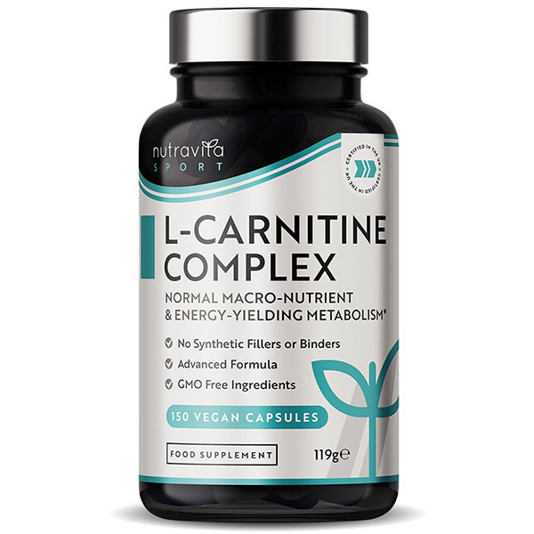 Nutravita L-Carnitine Complex 150 Vegan Capsules