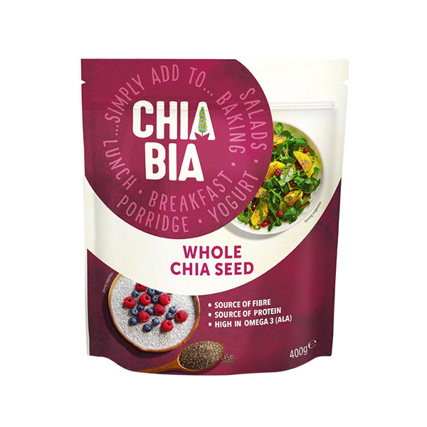 Chia Bia 100% Natural Whole Chia Seed 400g