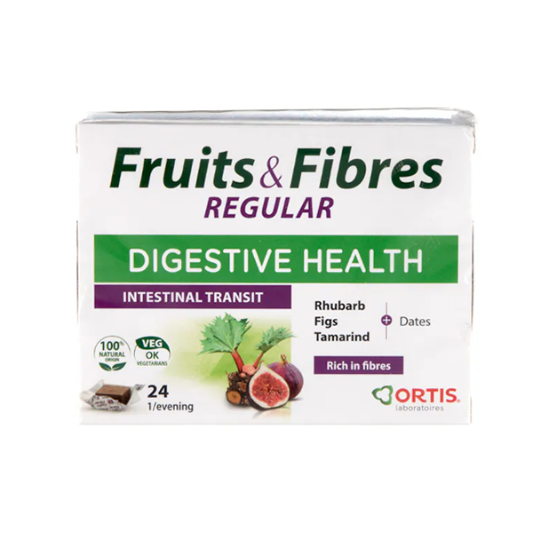 Ortis Fruits & Fibres Chewable Cubes Pack of 24