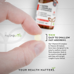 Nutravita Vitamin B Complex with Vitamin D3 - 365 Tablets - Image 3