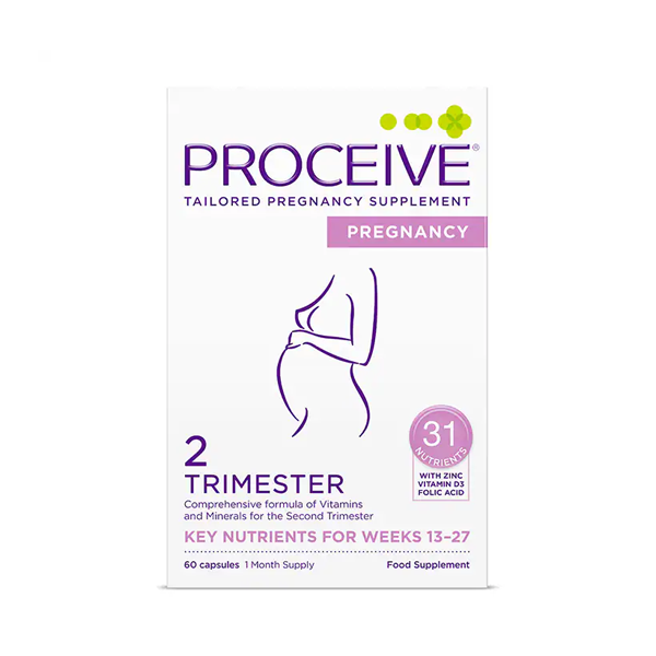 PROCEIVE® Pregnancy Trimester 2 60 Capsules